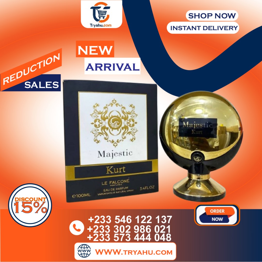 Le Falcone Majestic Kurt Unisex Eau de Parfum 100ml Elegant & Long-Lasting Fragrance